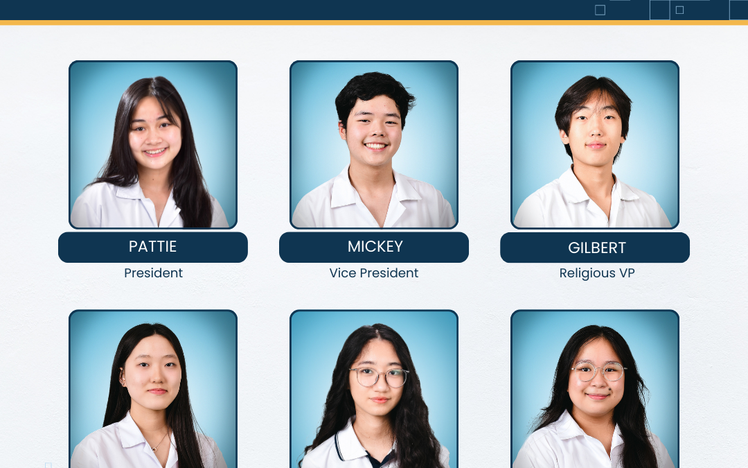 Newly Elected Student Officers for SY 2025-2026