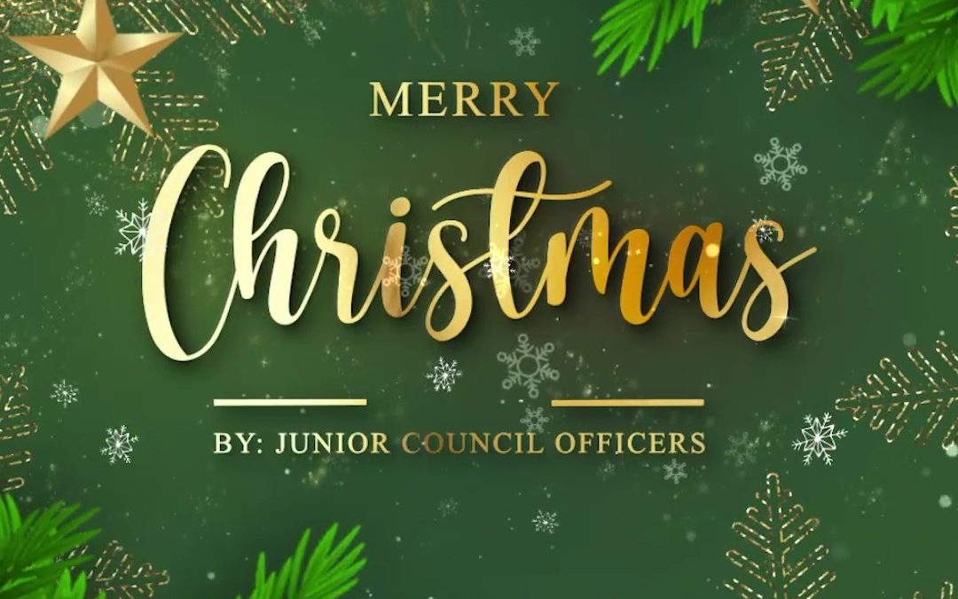 Christmas & New Year Wishes from Junior Council 2025!