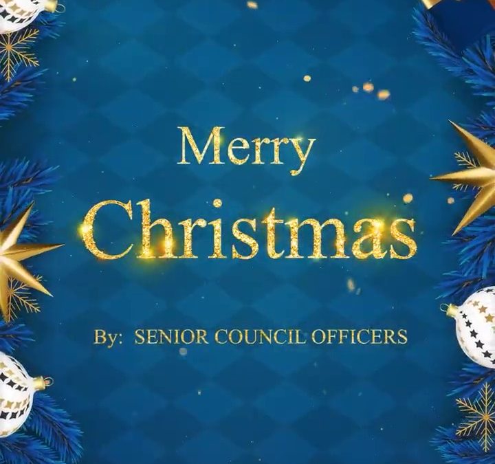 Christmas & New Year Wishes from Senior Class 2025!