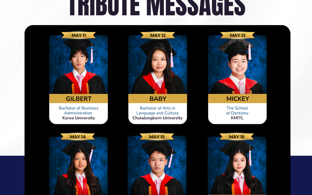 RAIS Graduating Class of 2026: Tribute Messages!